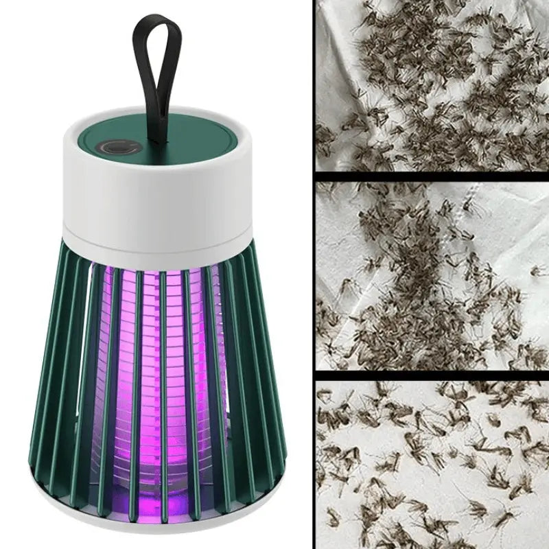 Armadilha Elétrica Mata Mosquito Com Proteção - Sem Risco de Tomar Choque